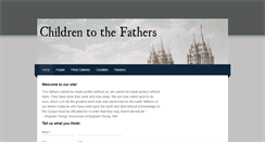 Desktop Screenshot of childrentofathers.com